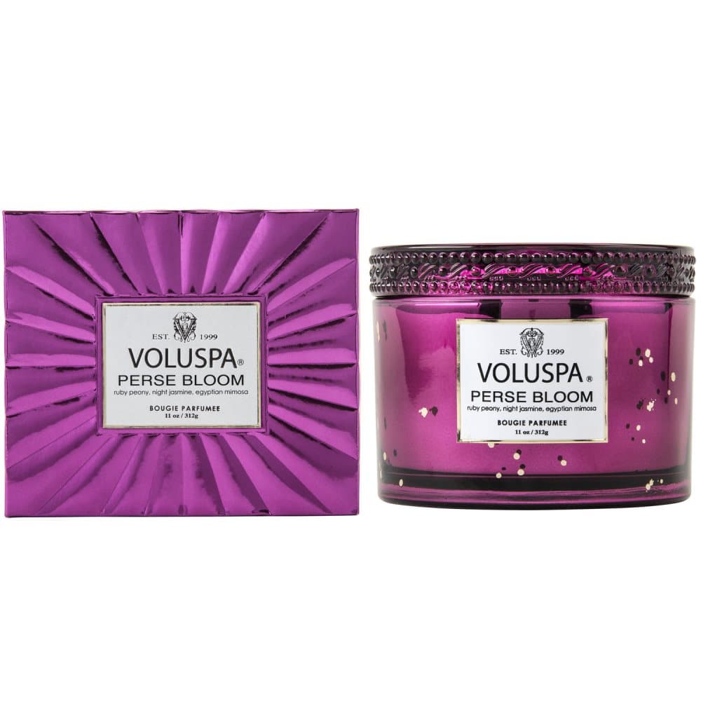 Voluspa Corta Maison Glass Candle Perse Bloom 312g