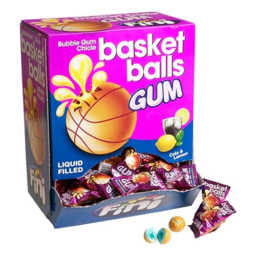 Fini Basket Sports Balls Bubble Gum