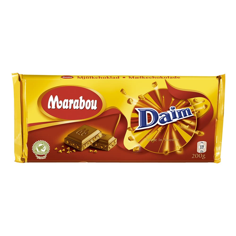 Marabou Daim Sjokoladeplate