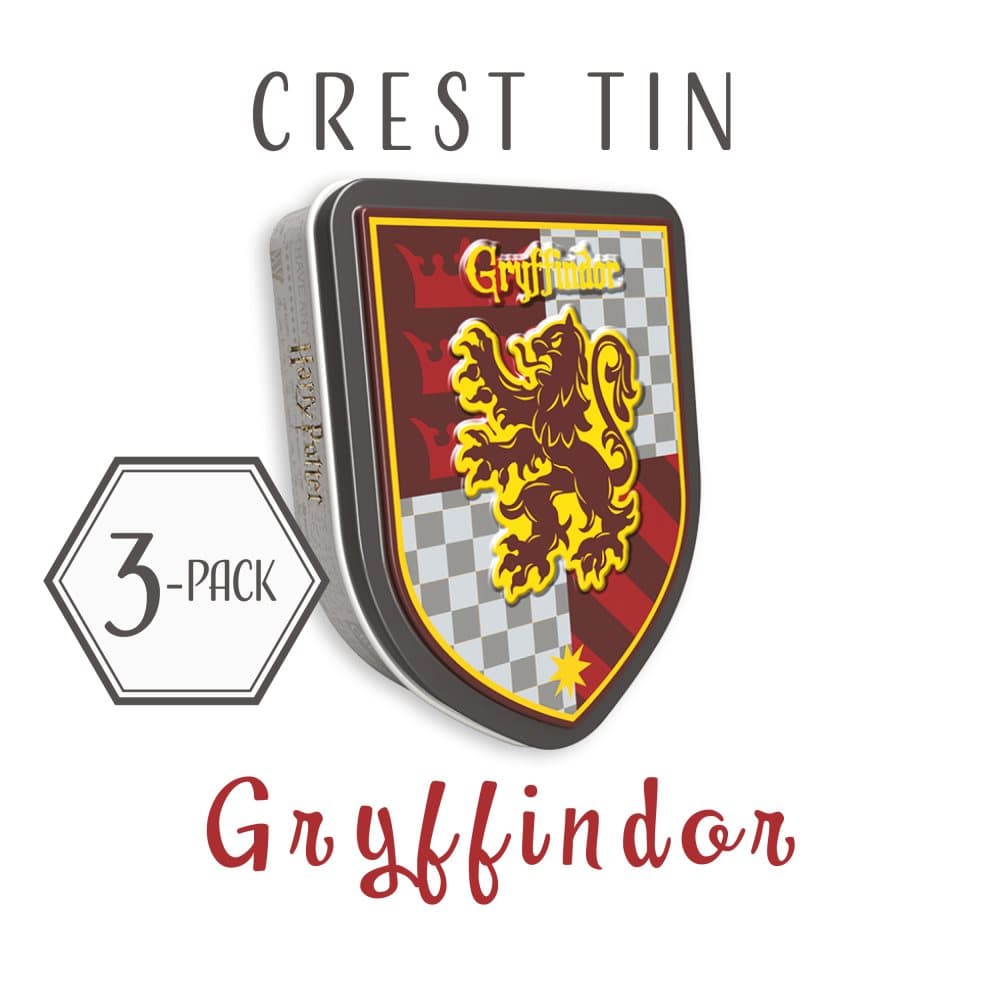 Harry Potter Candy Collection, 3 Harry Potter Gryffindor Crest Tin, 28g