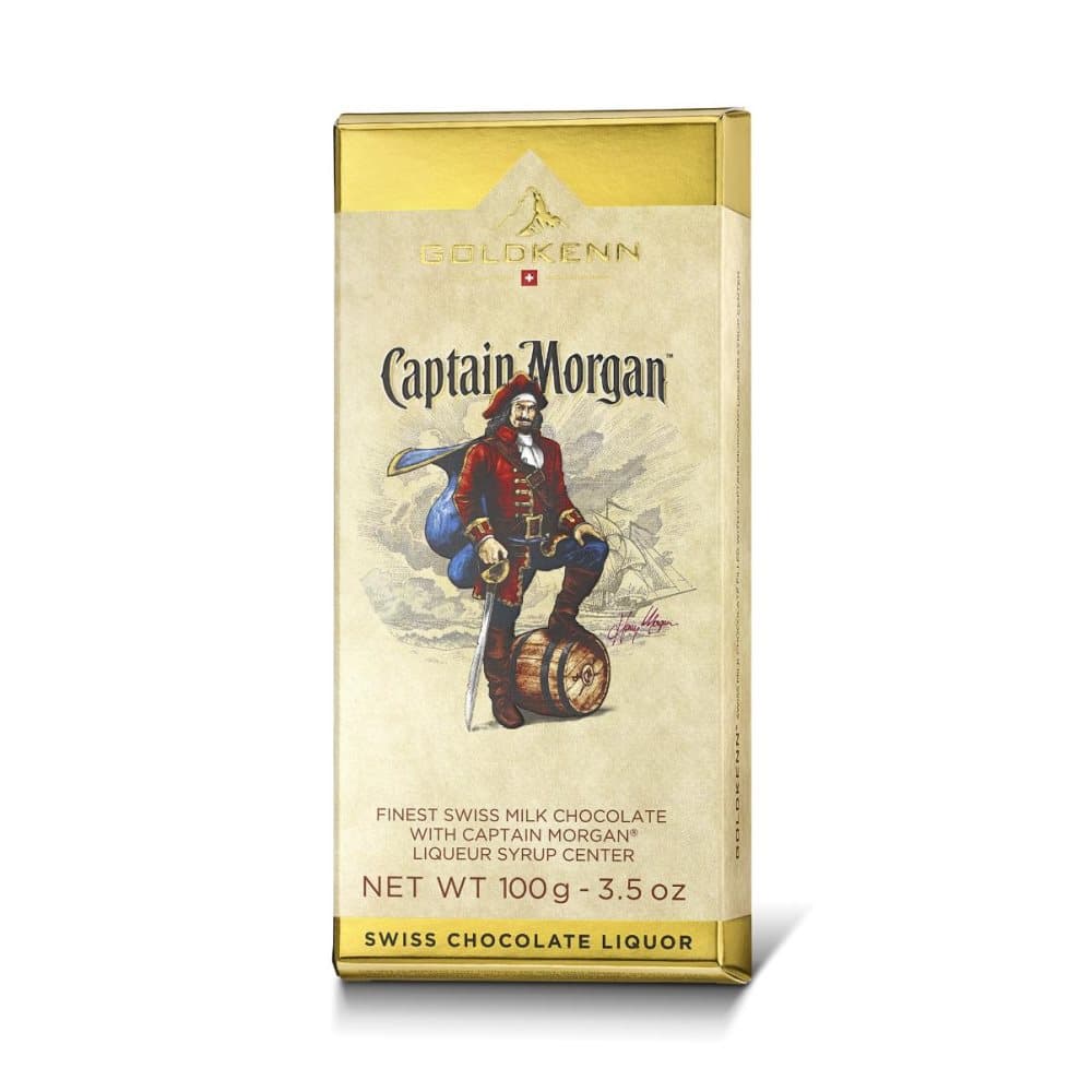 Choklad fylled med Captain Morgan Rom