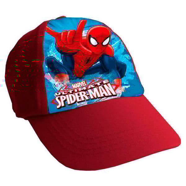 Marvel Spiderman Spider Man Cap blå / rød en størrelse