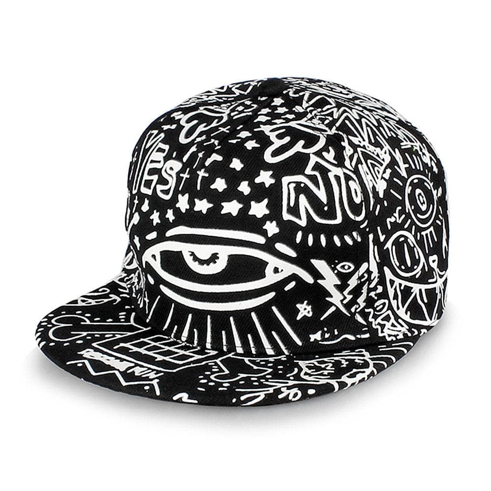 Keps Hipp Snapback - Lyser i mörkret