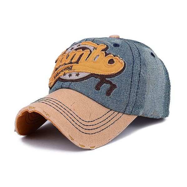 Keps / Baseballkeps "Jumbo"- Blå / Gul