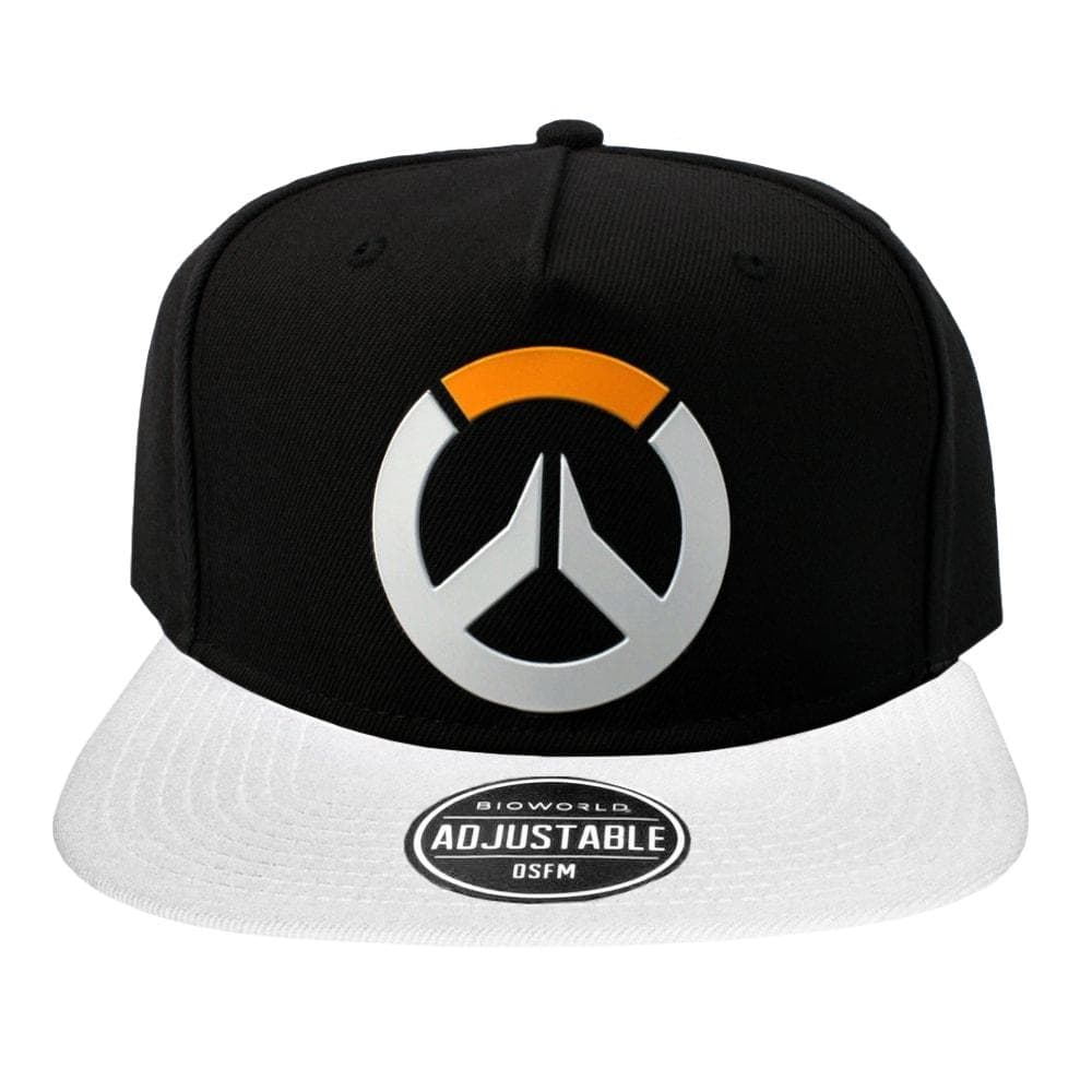 Overwatch, Snapback Kasket - Logo, Sort