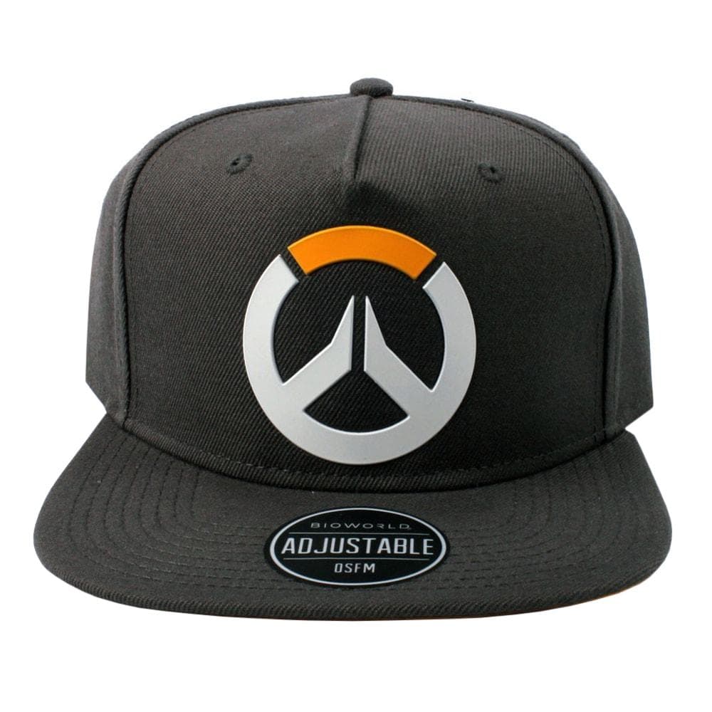 Overwatch, Snapback kasket - Logo, Antracit