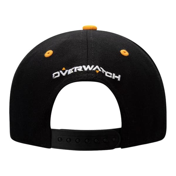 Overwatch, Snapback - Logo, Musta / Oranssi