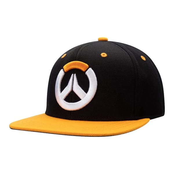 Overwatch, Snapback - Logo, Musta / Oranssi