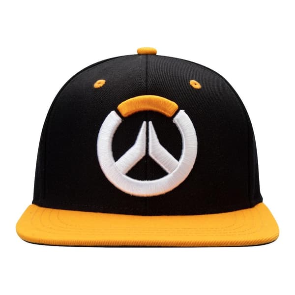 Overwatch, Snapback - Logo, Musta / Oranssi