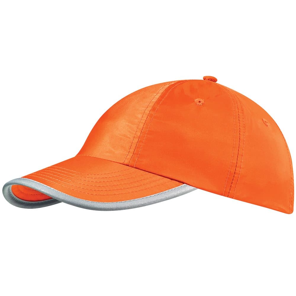 Beechfield Enhanced-viz / Hi Vis Baseball Cap / Headwear (Pack of 2)