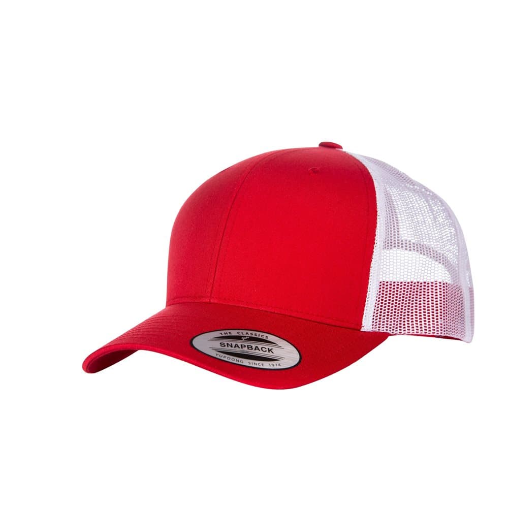 Yupoong Flexfit Retro Snapback Trucker Cap (Pack of 2)