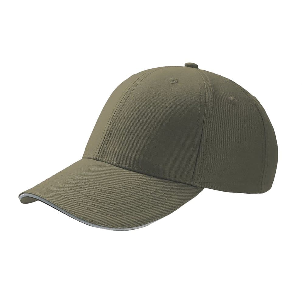 Atlantis Sport Sandwich 6 Panel Baseball Cap (Pack of 2)