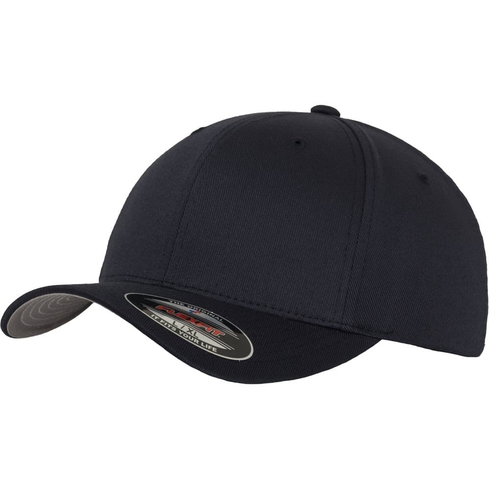 Yupoong Mens Flexfit Fitted Baseball Cap (Pack of 2)