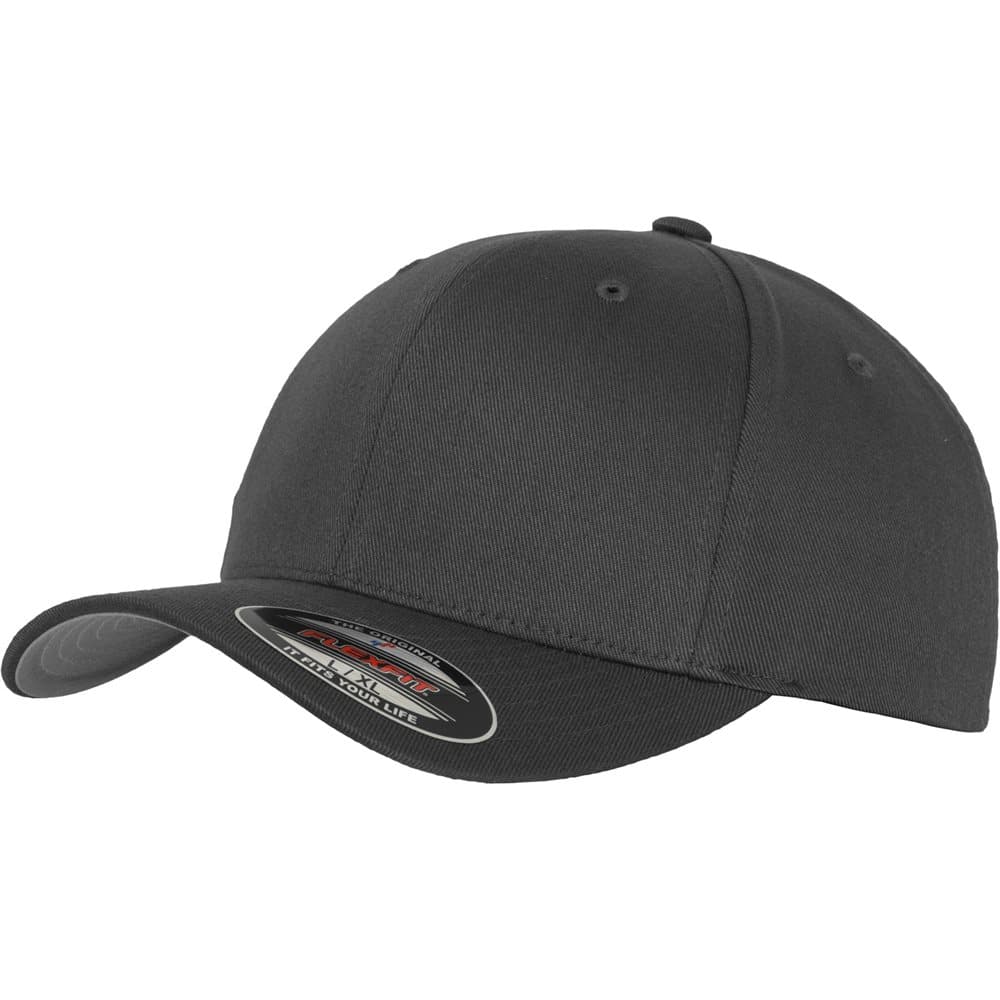 Yupoong Mens Flexfit Fitted Baseball Cap (Pack of 2)