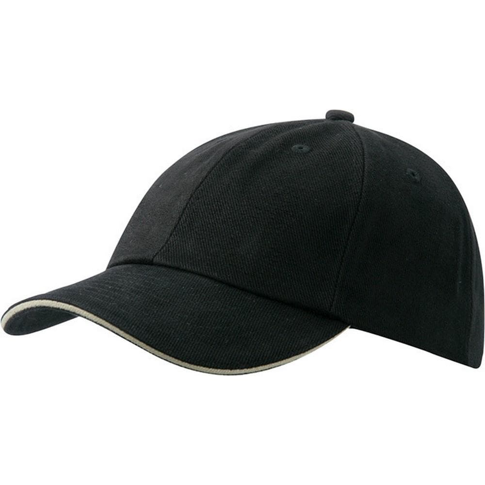 Myrtle Beach Adults Unisex 6 Panel Raver Sandwich Cap