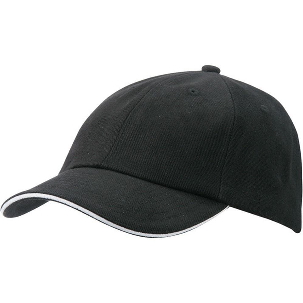 Myrtle Beach Adults Unisex 6 Panel Raver Sandwich Cap