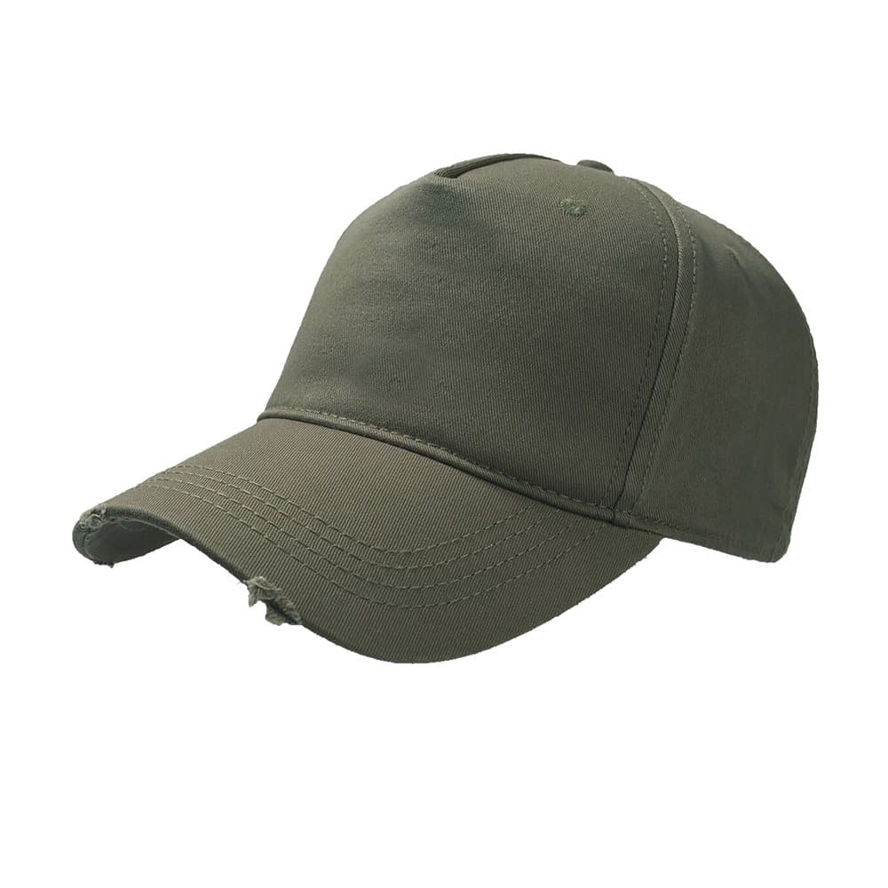Atlantis Cargo Weathered Visor 5 Panel Cap (Pack of 2)