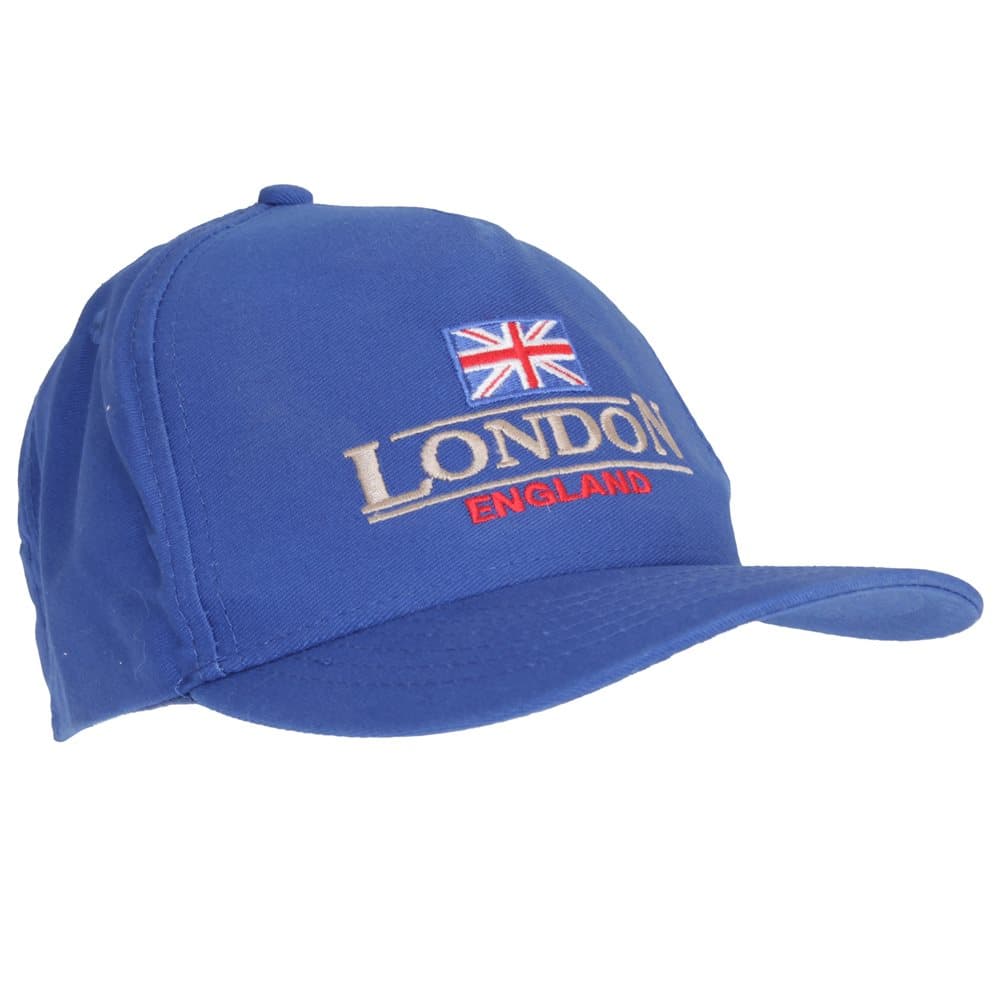 Unisex Blue London England Union Flag Cap
