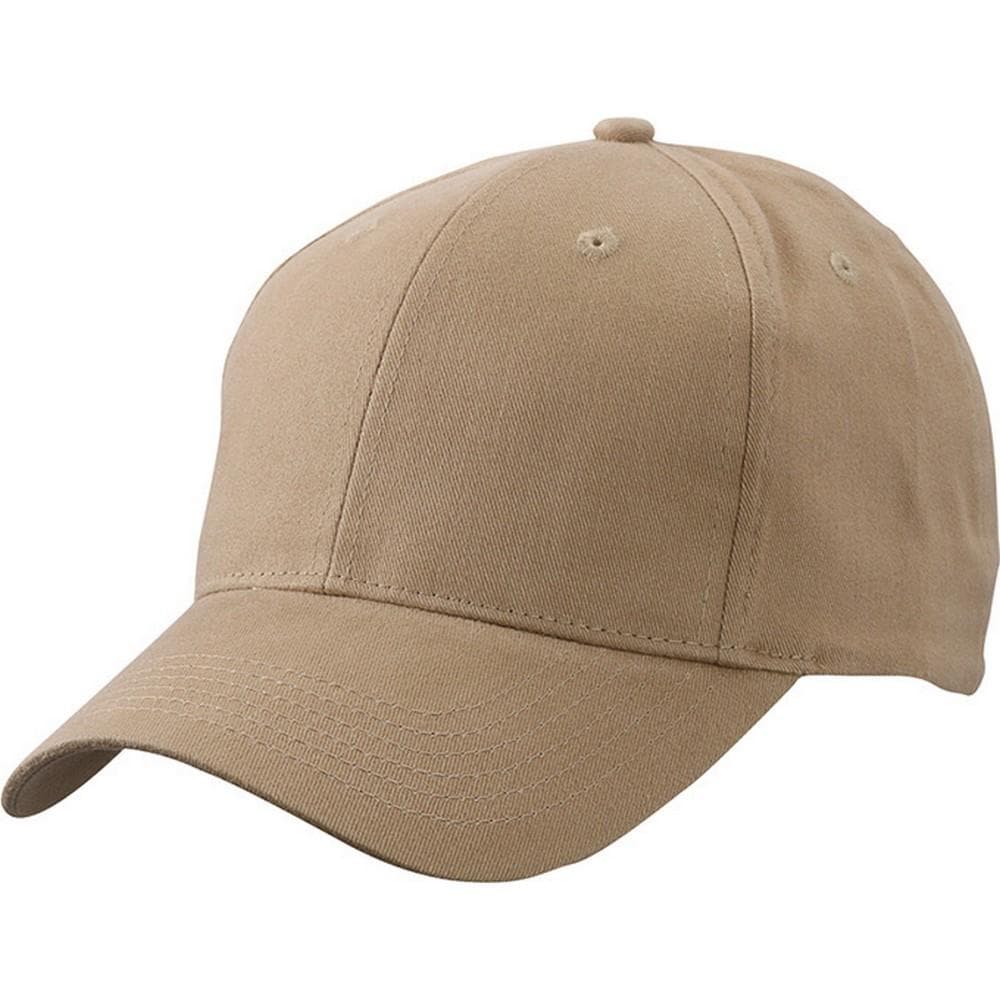 Myrtle Beach Adults Unisex Brushed 6 Panel Cap
