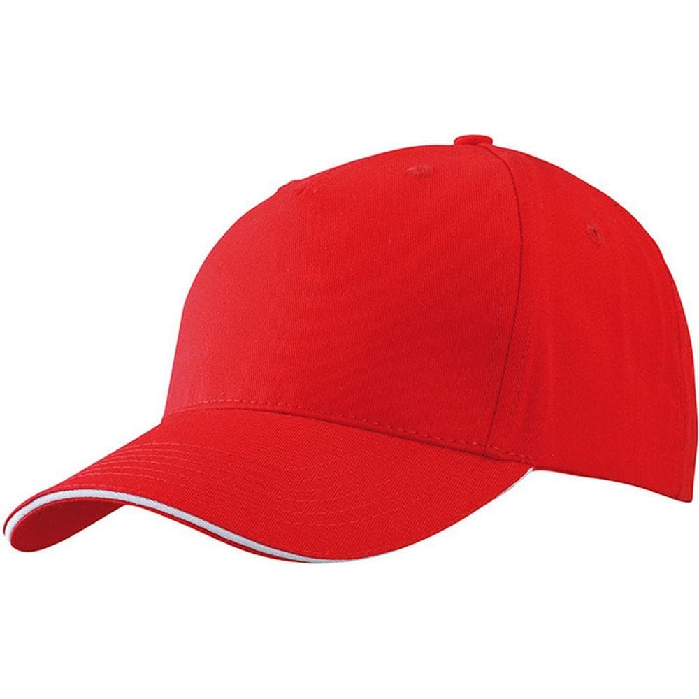 Myrtle Beach Adults Unisex 5 Panel Sandwich Cap