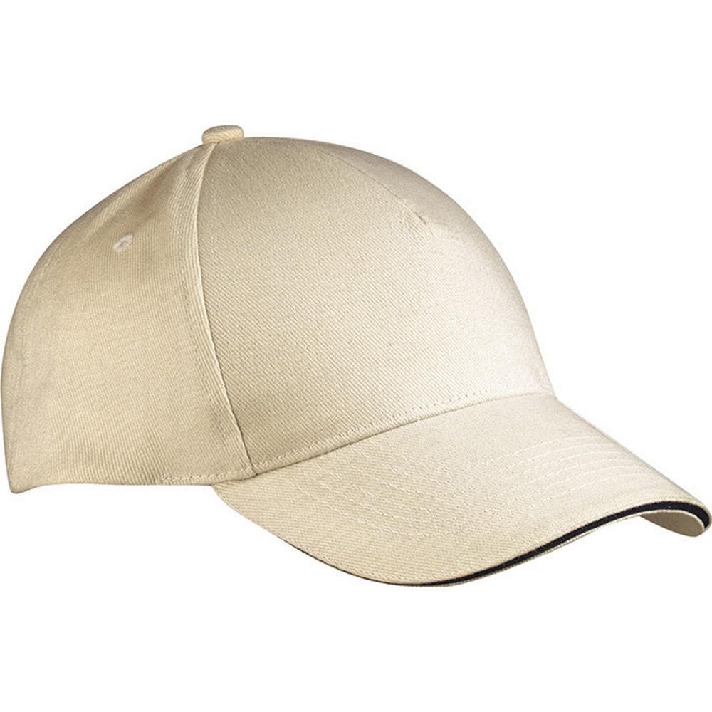 Myrtle Beach Vuxna Unisex 5 Panel Cotton Sandwich Cap