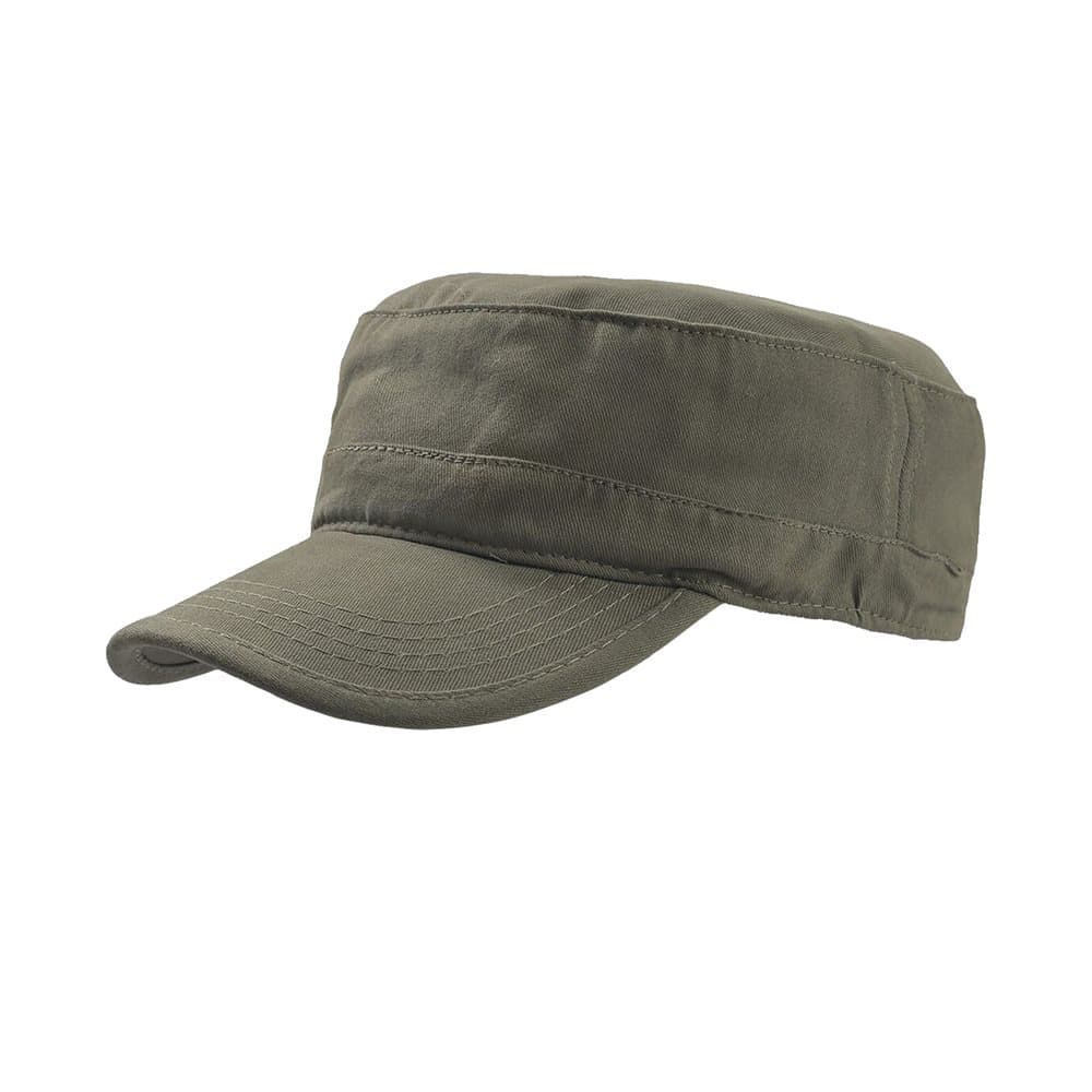 Atlantis Tank Brushed Cotton Military Cap (Pack of 2)