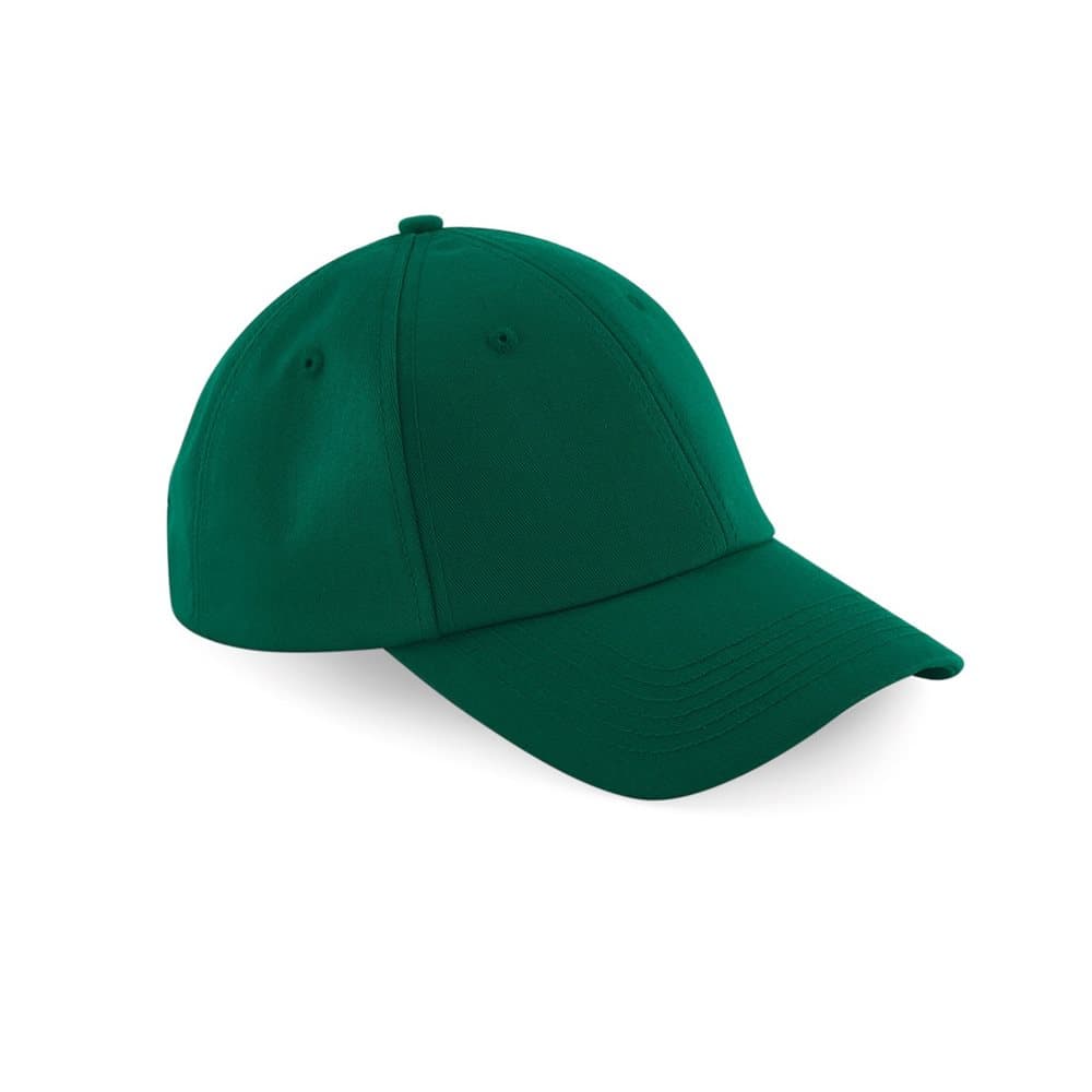 Beechfield Unisex Authentic 6-panel baseballmössa (paket med 2)