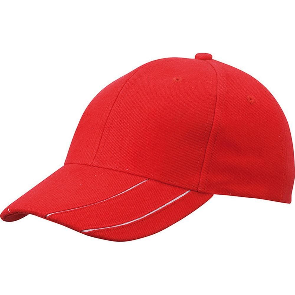 Myrtle Beach Adults Unisex 6 Panel Groove Cap