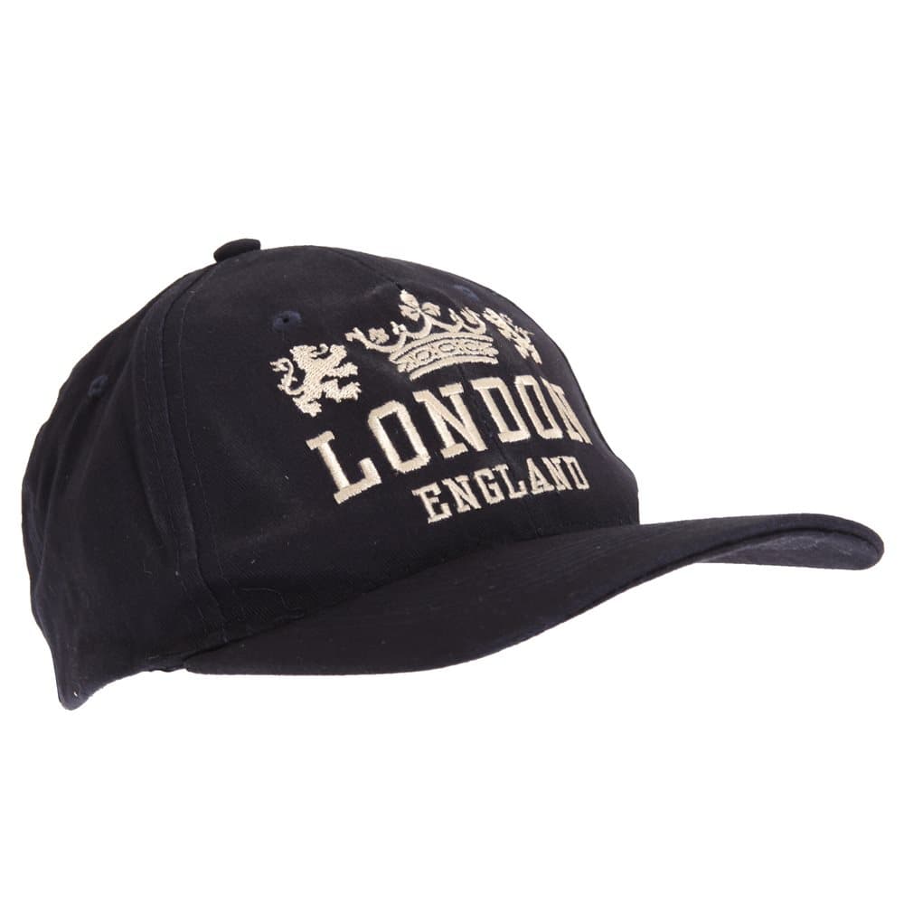 Unisex Navy London England Union Crest Cap