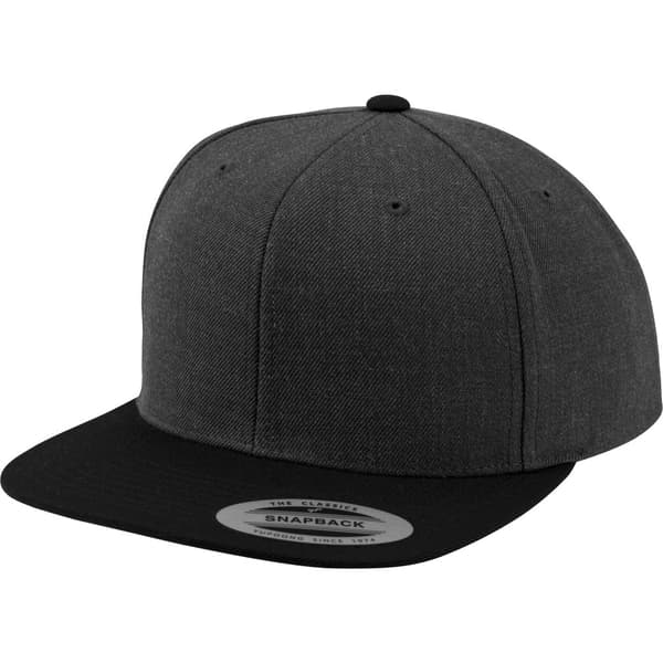 Yupoong Mens The Classic Premium Snapback 2-Tone Cap