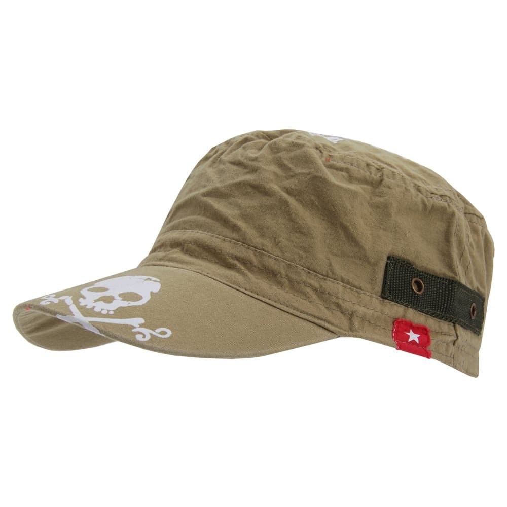 Mens Skull & Crossbones Summer Cadet Cap
