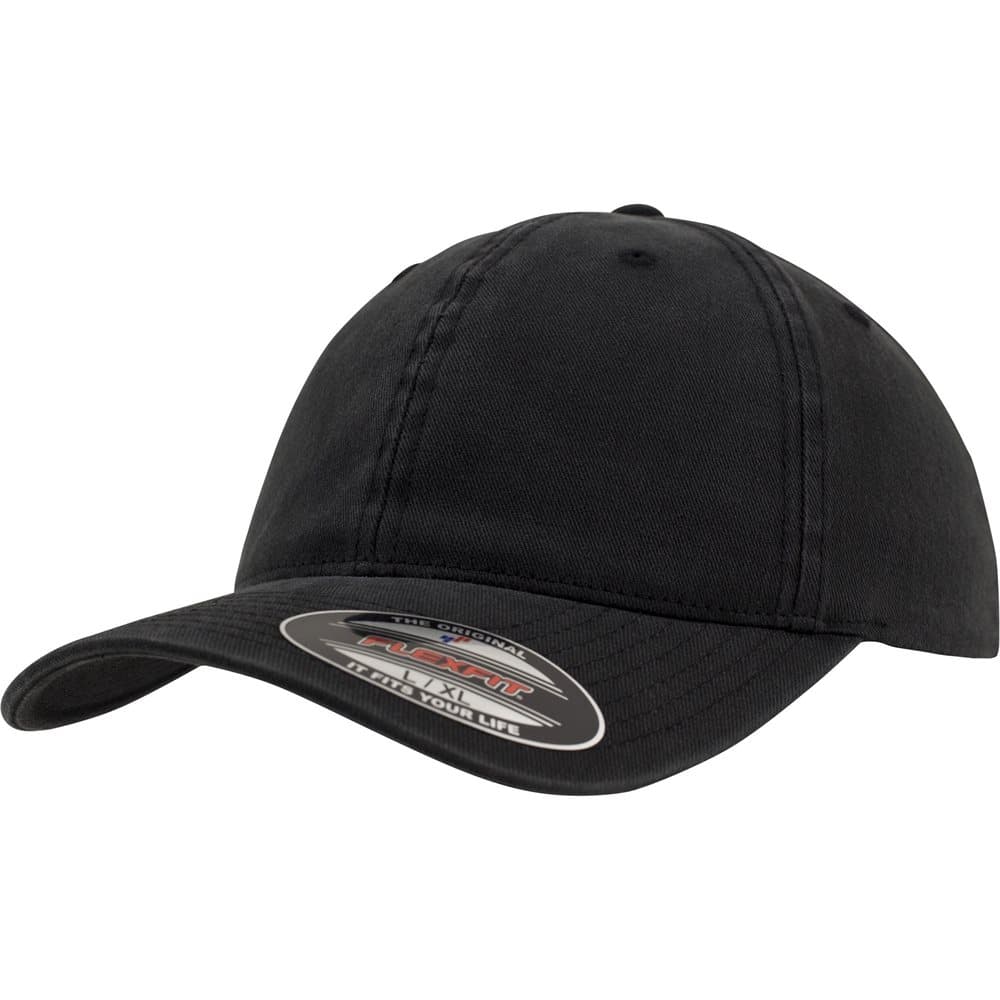 Flexfit Garment Washed Cotton Dad Baseball Cap (Pack of 2)