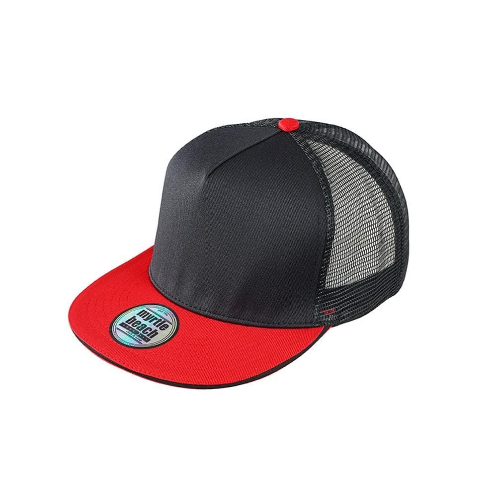 Myrtle Beach Adults Unisex Pro Mesh 5 Panel Cap