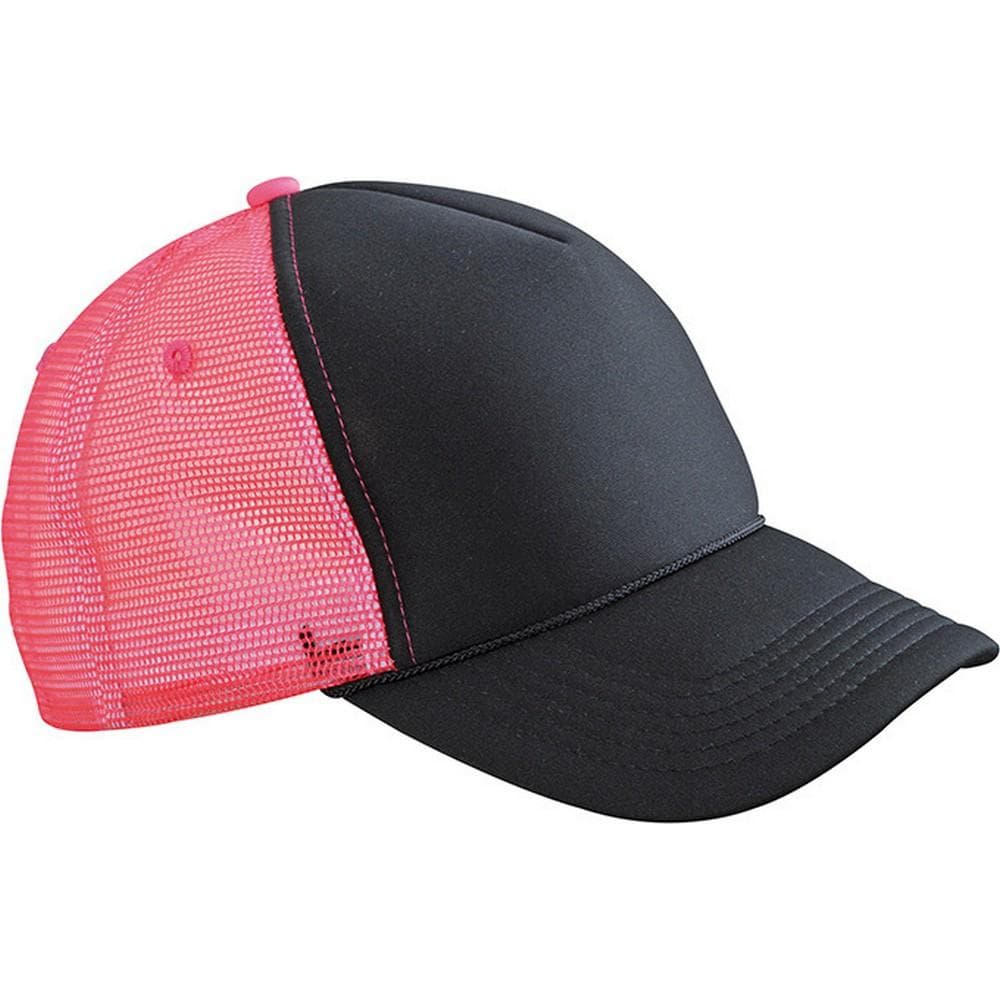 Myrtle Beach Adults Unisex 5 Panel Retro Mesh Cap