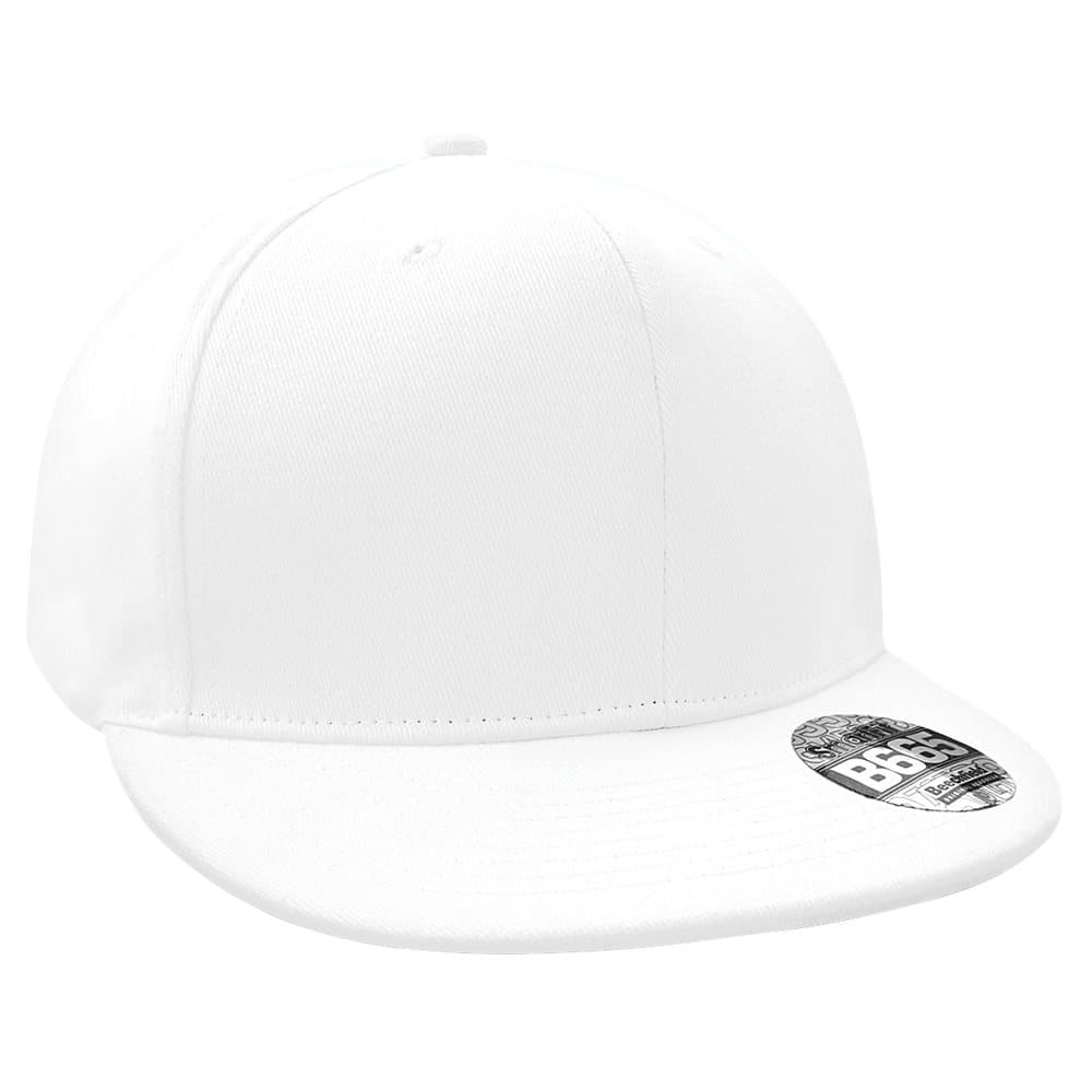 Beechfield Mens Flat Peak Rapper Cap (paket med 2)