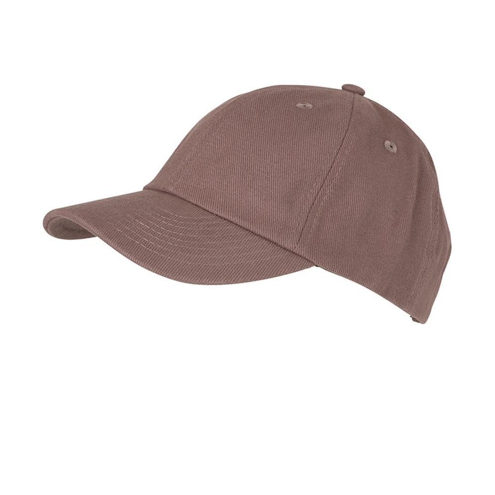 Myrtle Beach Adults Unisex 6 Panel Heavy Brushed Cap