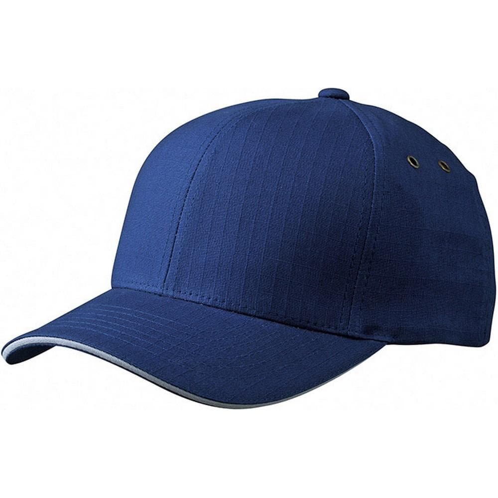 Myrtle Beach Adults Unisex Flexfit Ripstop Sandwich Cap