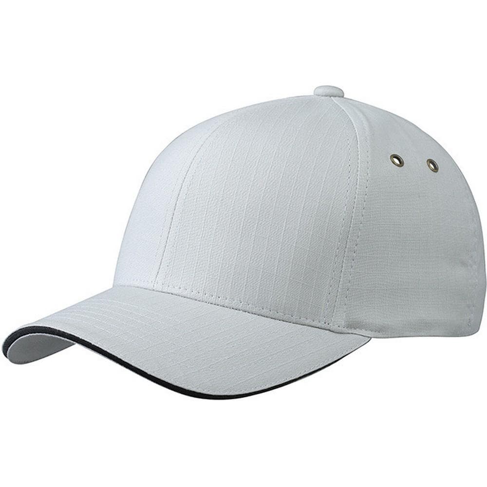 Myrtle Beach Adults Unisex Flexfit Ripstop Sandwich Cap
