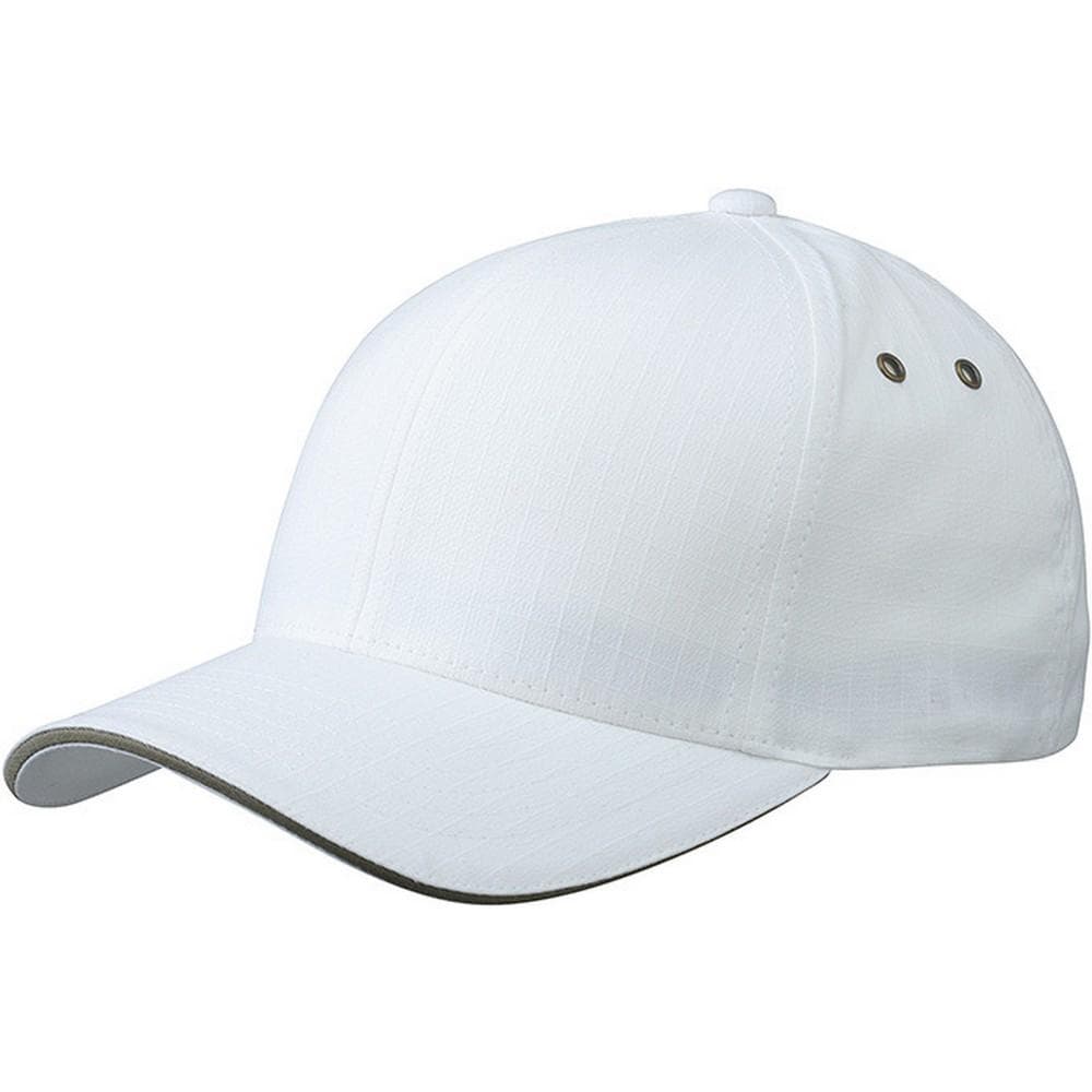 Myrtle Beach Adults Unisex Flexfit Ripstop Sandwich Cap