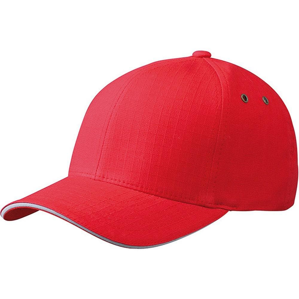 Myrtle Beach Adults Unisex Flexfit Ripstop Sandwich Cap