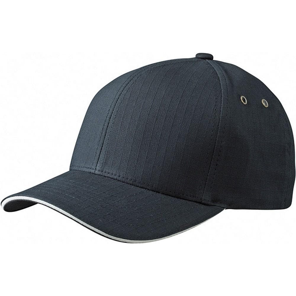 Myrtle Beach Adults Unisex Flexfit Ripstop Sandwich Cap