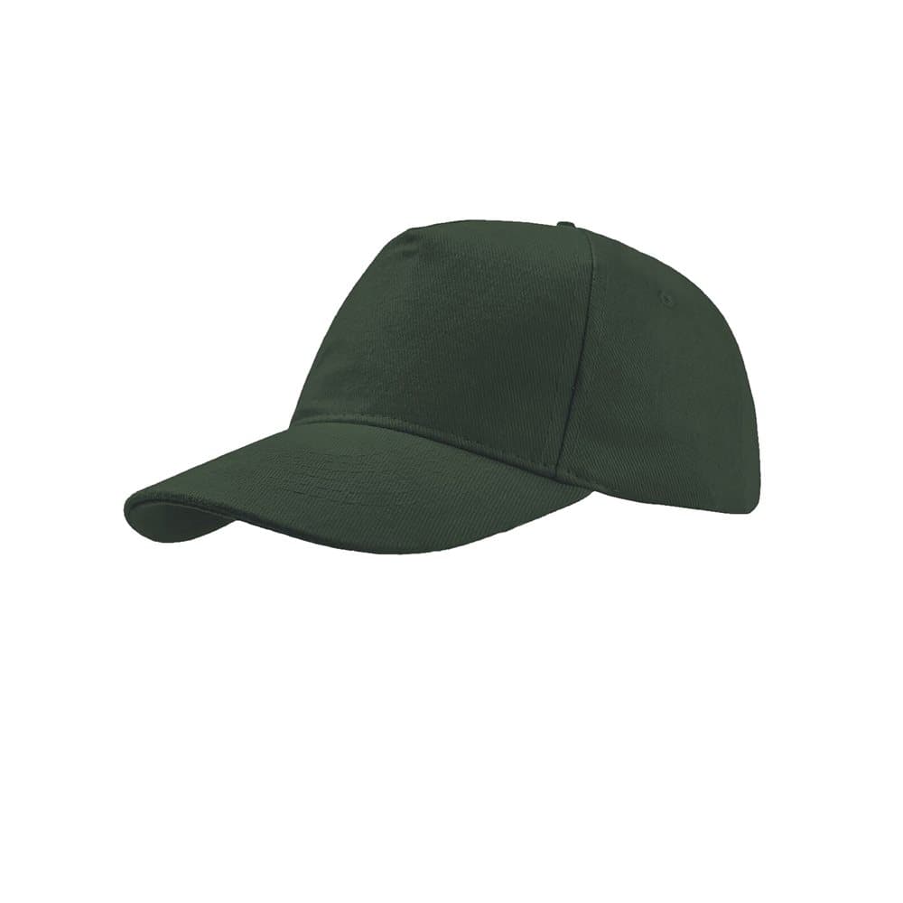 Atlantis Liberty Five Buckle Heavy Brush Cotton 5 Panel Cap
