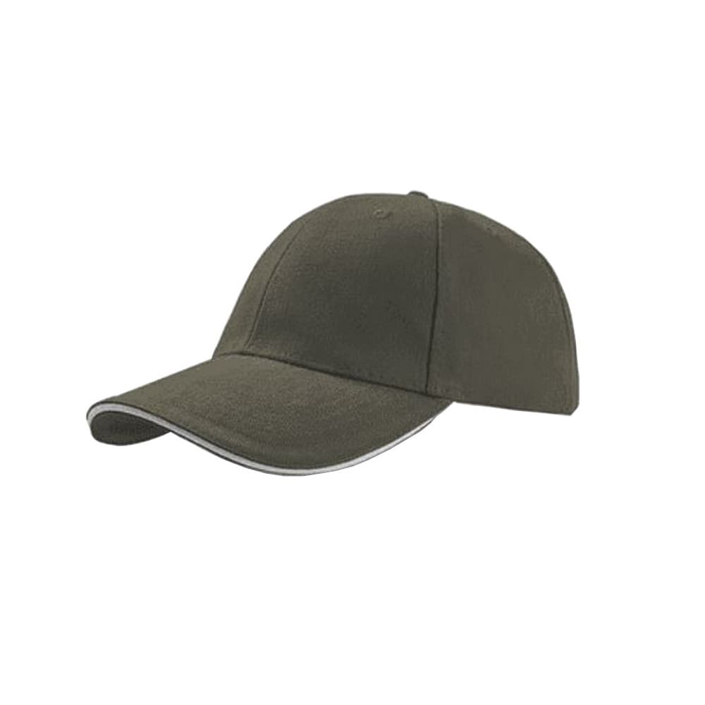 Atlantis Liberty Sandwich Heavy Brush Cotton 6 Panel Cap