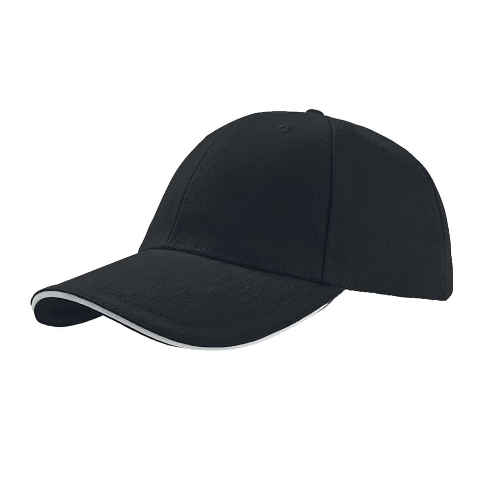 Atlantis Liberty Sandwich Heavy Brush Cotton 6 Panel Cap