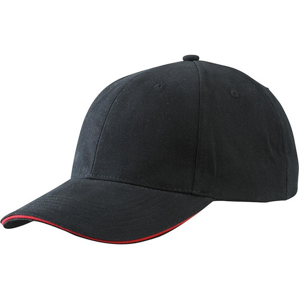Myrtle Beach Adults Unisex Light Brushed Sandwich Cap