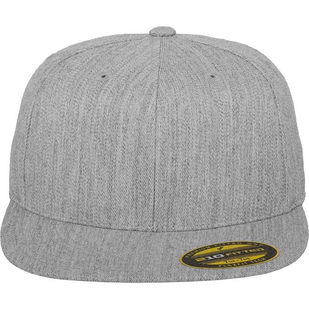 Yupoong Flexfit Unisex Premium 210 Fitted Flat Peak Cap