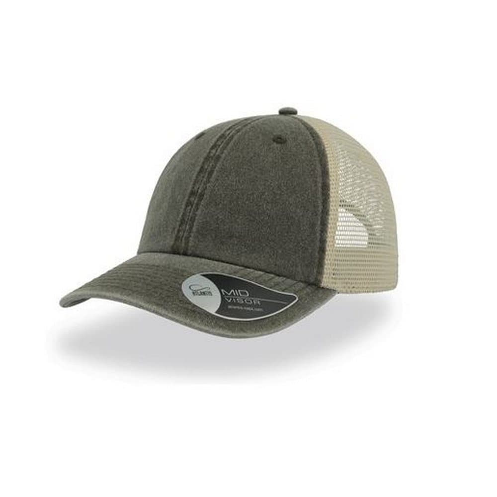 Atlantis Unisex Case Pigment Dyed 6 Panel Trucker Cap