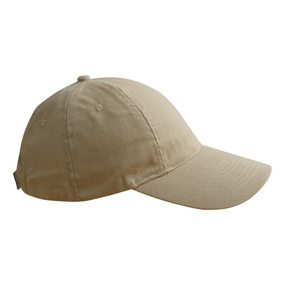 ID Unisex Brushed Cotton Twill Baseball Cap