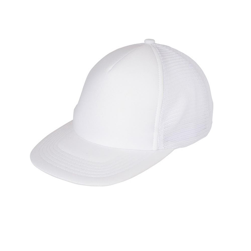 Myrtle Beach Adults Unisex 5 Panel Soft Mesh Flat Peak Cap