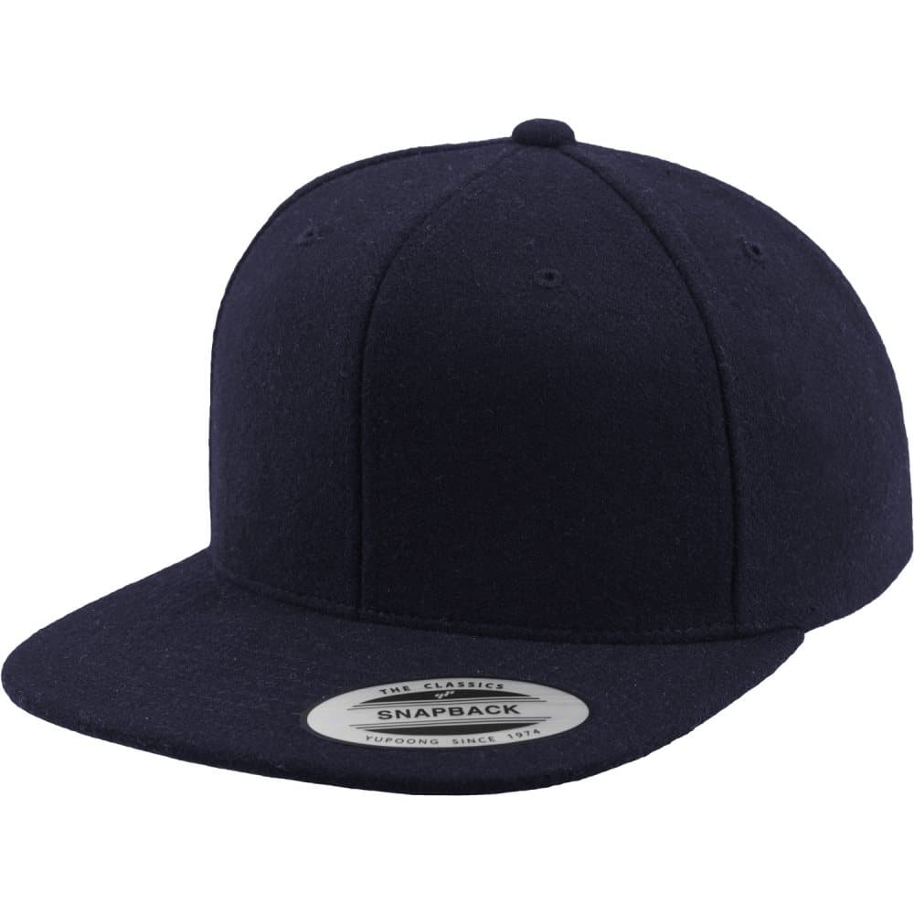 Flexfit By Yupoong Melton Wool Snapback Cap
